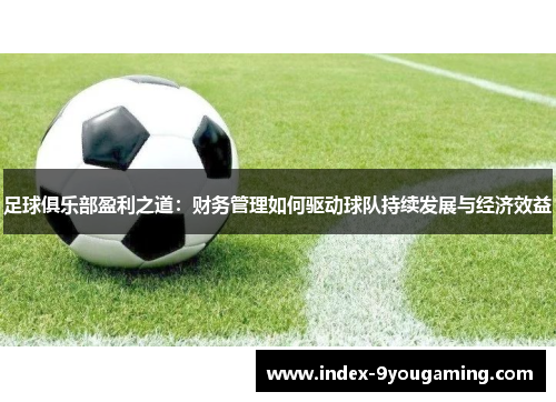 足球俱乐部盈利之道：财务管理如何驱动球队持续发展与经济效益