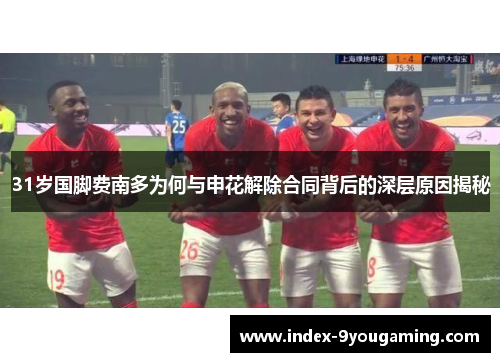 31岁国脚费南多为何与申花解除合同背后的深层原因揭秘