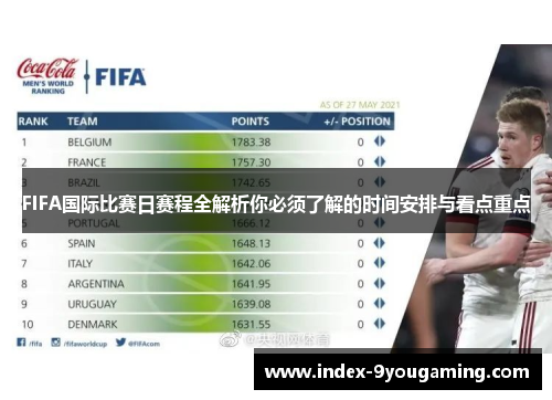 FIFA国际比赛日赛程全解析你必须了解的时间安排与看点重点